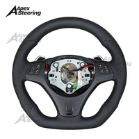 Volant sport en cuir pleine fleur pour BMW E46 M3 X5 E53 E63 X1 E84 E61 E34 E60 M5 E43 328i E90 E83 Série 3 Série E Chauffé