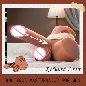 OEM Venta Caliente Adulto Hombre y Mujer Consolador Juguetes Medio Cuerpo Cadera Modelos Homosexuales Juguetes Sexuales Consolador Vibrador para <span class=keywords><strong>Mujeres</strong></span> - Product Image 2