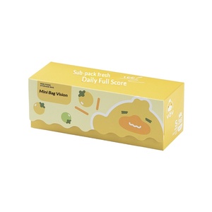 Baby <b>Mini</b> Food <b>Storage</b> Bag Plastic Food Grade Double-tendon Sealed Fresh-keeping Refrigerator Safe Microwave Safe Pull-out - Product Image 5