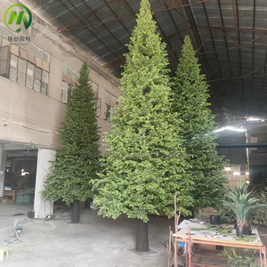 Plante artificielle, cyprès artificiel en fibre de verre, métasequoia artificielle, cyprès décoratif d'extérieur, grands arbres artificiels - Product Image 3