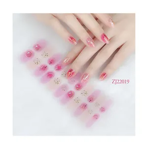 Hot Selling Diy Vlinder Nail Art Decoratie Bloem Ontwerp Salon Producten 3D Designer Nail Decals Stickers