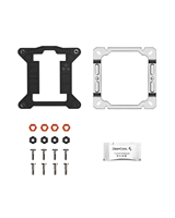 Refroidisseur d'air AG400 G2 ARGB Noir à tour unique, flux d'air puissant, compatible LGA1851/1700/AM5/AM4 pour processeur