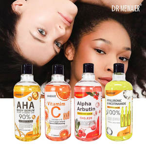 Private Label di alta qualità a buon mercato 500ml idratante idratante VC Arbutin AHA curcuma essenza sbiancante coreano siero per la cura della pelle - Product Image 3