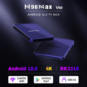 Nuevo Android 12,0 Tv Box H96Max V12 RK3318 2,4G 5G Wifi Quad-Core Smart TV Box <span class=keywords><strong>Google</strong></span> Play Store Android TV Box 2GB 16GB - Product Image 5
