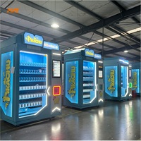 Boîte Mystère Cadeau Chanceux XY, Distributeur Automatique de Jouets avec Éclairage LED pour Magasin de Proximité et Showroom