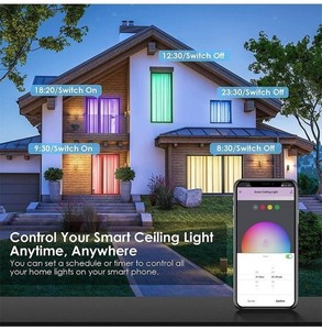 Tuya APP WIFI Multi Scenario Application Acrylic Ceiling <b>Light</b> with RGBCW Intelligent Dimming Living <b>Room</b> Use Modern Design - Product Image 5