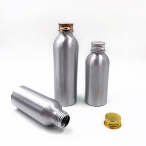 Botellas de aluminio vacías de 100ml, 150ml, 200ml para crema corporal, champú, con bomba dosificadora de plástico, envases cosméticos. - Product Image 2