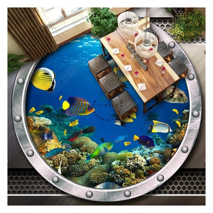 Panneaux muraux en époxy 3D pour <span class=keywords><strong>sol</strong></span>, fenêtre de bord de pont sous-marine, <span class=keywords><strong>décoration</strong></span> intérieure - Product Image 1