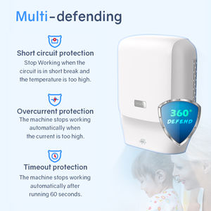 Сушилка для рук в ванную, туалете, с настенным креплением и автоматическим бесконтактным датчиком, высокоскоростная электрическая струйная сушилка для рук - Product Image 5