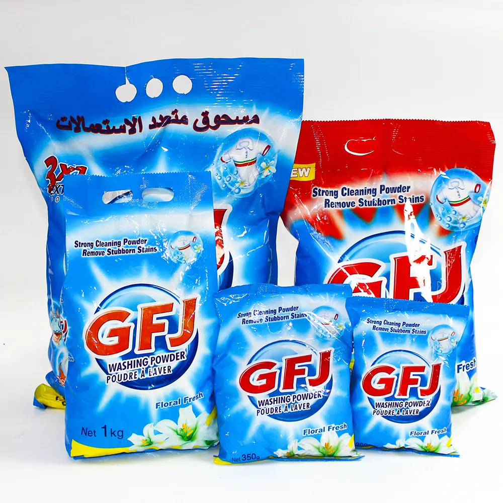 laundry detergent powder washing powder soap powder for hand wash and machine wash