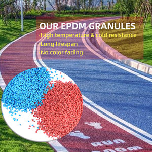 Sân chơi cao su matts Crumb <span class=keywords><strong>EPDM</strong></span> hạt cao su màu <span class=keywords><strong>EPDM</strong></span> chip cho cảnh quan kiến trúc - Product Image 4