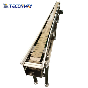 Convoyeur en acier inoxydable pour aliments et boissons, facile d'entretien, à lamelles SS304, support technique Expert Maker - Product Image 4