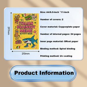 Divertido Libro de Colorear y Actividades con <span class=keywords><strong>Memes</strong></span> Italianos para Adultos con Páginas de Arte Graffiti Antiestrés - Regalo Creativo - Product Image 3