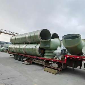 ガラス繊維フィラメント巻き付きニップパイプ,大径耐火FRP GRPケーブル保護パイプ - Product Image 6