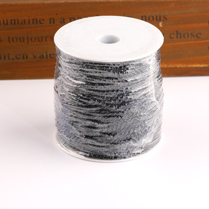 Chaîne de perles métalliques 2.4mm 100m, ronde plaquée pour la fabrication de bracelets, accessoires de bijoux DIY - Product Image 5