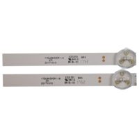 3 Piezas de Retroiluminación LED para TV de 6 LED 17DLB43VER a B, Tira de Luz LED para TV para 43L3863DB 43HB26T72U LT 43C775A VES430UNDL 2D N12