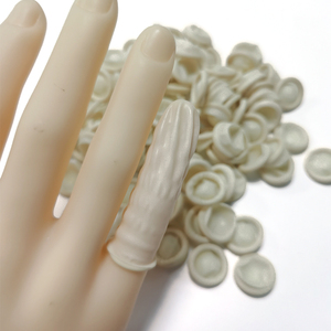 Allesd Verschillende Kleuren Goede Elasticiteit Anti-Slip Veiligheid Latex Vingerbedden - Product Image 2