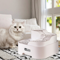 Fontaine à eau pour chat à circulation automatique pompe à économie d'énergie silencieuse bol à boire multi-animaux pour chats/chiens/petits animaux frais