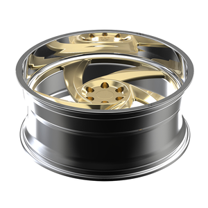 Rines de Aleación Forjados de Lujo Personalizados de 2 y 3 Piezas, <span class=keywords><strong>24</strong></span> y 26 Pulgadas, Color Dorado, para Camioneta Chevy C10, Cutlass, Impala, <span class=keywords><strong>Monte</strong></span> <span class=keywords><strong>Carlo</strong></span> - Product Image 3