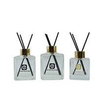 50ml 100ml 150ml 200ml Noir Parfum Diffuseur Bouteille Reed Diffuseur Bouteille Vide Bouteilles En Verre Diffuseur Utilisation pour Salle De Bains