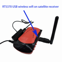 Ralink-llave electrónica inalámbrica RT5370 de 150Mbps, tarjeta de red para decodificador, antena receptora de satélite