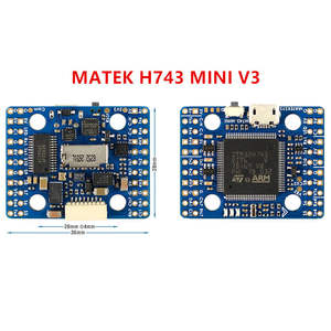Contrôleur de vol MATEK H743 <span class=keywords><strong>MINI</strong></span> V3 <span class=keywords><strong>Aile</strong></span> fixe 20x20MM ArduPilot BF INAV Chine - Product Image 2