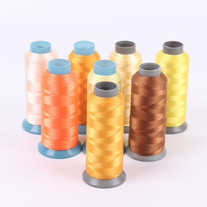 New 2000 Yards 40/2 <span class=keywords><strong>Bleach</strong></span> Trắng Chỉ May 100% Polyester Cho Crochet Và Đan Các Loại Khác Nhau - Product Image 4