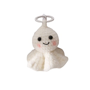 Pendentif poupée Sunny Day fait main au crochet, tissé en fil <span class=keywords><strong>de</strong></span> laine <span class=keywords><strong>pour</strong></span> filles, produit fini fait main par <span class=keywords><strong>maman</strong></span> <span class=keywords><strong>pour</strong></span> accrocher au sac - Product Image 5