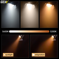 Projecteur LED COB à zoom DMX 200W dimmable, blanc chaud et froid, avec écran de protection pour scène, studio, théâtre