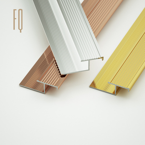 Chống trượt <span class=keywords><strong>L</strong></span> hình dạng hồ sơ gạch <span class=keywords><strong>TRIM</strong></span> góc chống trượt nhôm cầu thang nosing trang trí - Product Image 4