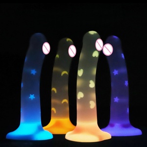 Nouveau Dildo en TPE Transparent avec Ventouse, Plug Anal, Dispositif de Masturbation, Dildo Transparent Confetti, Meilleurs Jouets Sexuels pour Femmes - Product Image 2