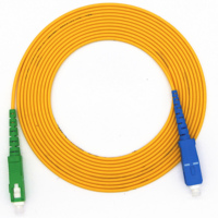 Cordon de brassage optique simple mode simplex LSZH de qualité télécom 2,0 mm 3,0 mm SC UPC vers SC UPC, câble de brassage à connecteurs optiques