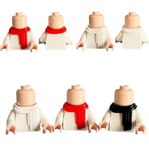 قطع بناء صغيرة على شكل شخصيات دمى، وشاح قابل للارتداء، أكمام، لحية، أحذية، إكسسوارات، قطع بناء - Product Image 2