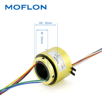Bague collectrice Moflon 2 canaux USB Ethernet bague collectrice