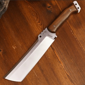 มีดพกพาคุณภาพสูงแบบยุทธวิธี ปรับแต่งได้ตามต้องการ OEM DIY สำหรับเอาตัวรอดในป่า ล่าสัตว์ EDC พับได้ ดามัสกัส ไม้ - Product Image 3