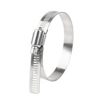 Collier de serrage réglable en acier inoxydable 304 pour tuyau de turbo automobile, collier de serrage en caoutchouc américain, pouce, métrique, tuyau de plomberie, collier de serrage ZC-002 ISO9001