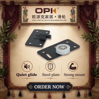Roue de porte coulissante pour armoire OPK