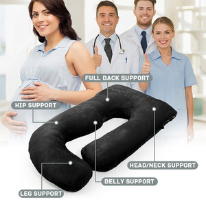 M Factory directly Support Full <b>Body</b> Pillow J Shaped Pregnancy Pillow Sleeping Maternity Pillow for Pregnant Women Gifts - Product Image 5