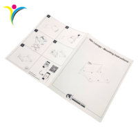 Impression de dépliants, de prospectus et de brochures à faible coût avec papier offset/revêtu/art et pelliculage