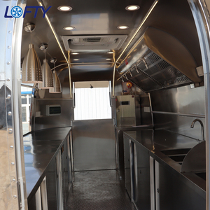 Nạp đầy đủ di động nhà bếp trailers cho ngoài trời nhà hàng thức ăn nhanh cho Pizza trang bị đầy đủ để sử dụng nhà - Product Image 2