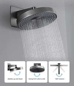 Nouveau design 3 caractéristiques encastré mural salle de bain <span class=keywords><strong>baignoire</strong></span> <span class=keywords><strong>douche</strong></span> ensemble robinet rond <span class=keywords><strong>douche</strong></span> robinet ensemble - Product Image 2