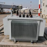 Transformateur immergé dans l'huile à enroulement en cuivre, sur mesure, double tension, S13, 11 kV, 33 kV, 1000 kVA, 1600 kVA, 3 MVA