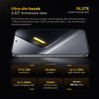 Versión Global Xiaomi POCO X8 Pro Max 5G Smartphone NFC Dimensity 9500s AMOLED 6.83'' 1 5K 120Hz Pantalla 8500mAh 100W