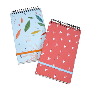 Vente de gros Carnet de notes de couverture en papier kraft avec logo personnalisé Grille de carnet de notes à spirale pour étudiant avec bobine dorée - Product Image 5