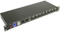 Répartiteur Dmx 8 voies 1U Design RDM AC90-240v avec fonction d'isolation optique Amplificateur Dmx in Out