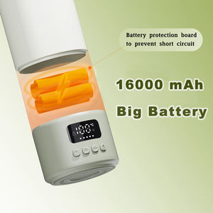 Bouilloire électrique portable 100 ° Chauffe-biberon avec affichage numérique, chauffe-eau de voyage multifonction - Product Image 2