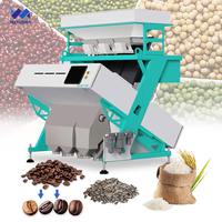 Machine de tri chromatique haute capacité pour lentilles, quinoa, arachides, feuilles de thé, riz et noix de cajou