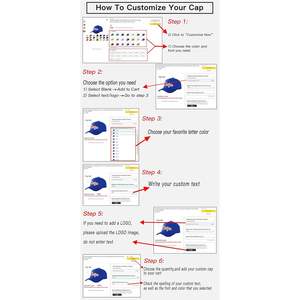 Custom 5-Panel <b>Baseball</b> <b>Hat</b> for Men & <b>Women</b> Fashionable & Sporty Curved Brim Trucker Caps with Personalized Text & Logo - Product Image 1