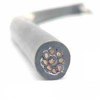 Câble d'alimentation industriel multiconducteurs NHXMH-O pour CE, isolé au XLPE, sans halogène, pour cuivre