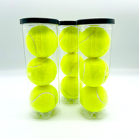 Balles de Padel Personnalisées avec Logo, Balles Pressurisées de Qualité Tournoi avec Excellent Contrôle et Durabilité Accrue